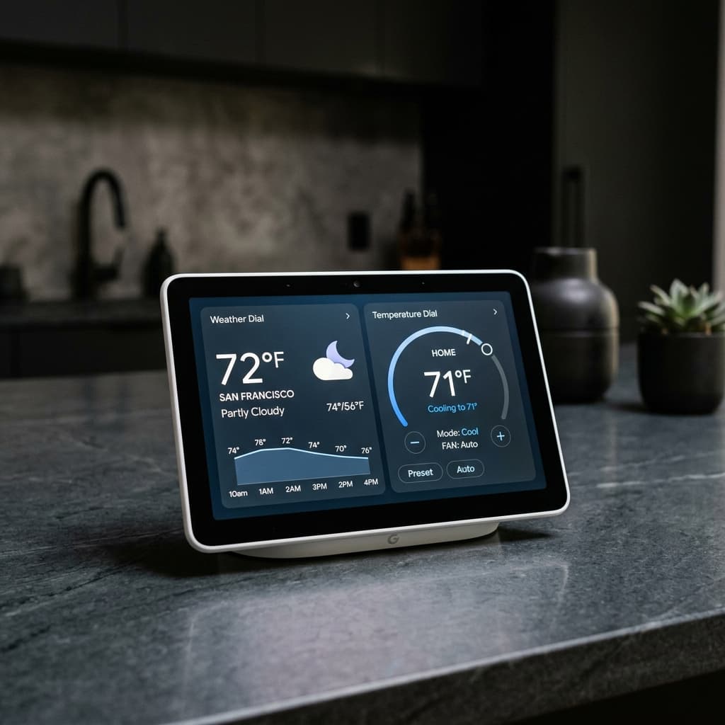 Google Nest Hub 2e Génération écran connecté intelligent