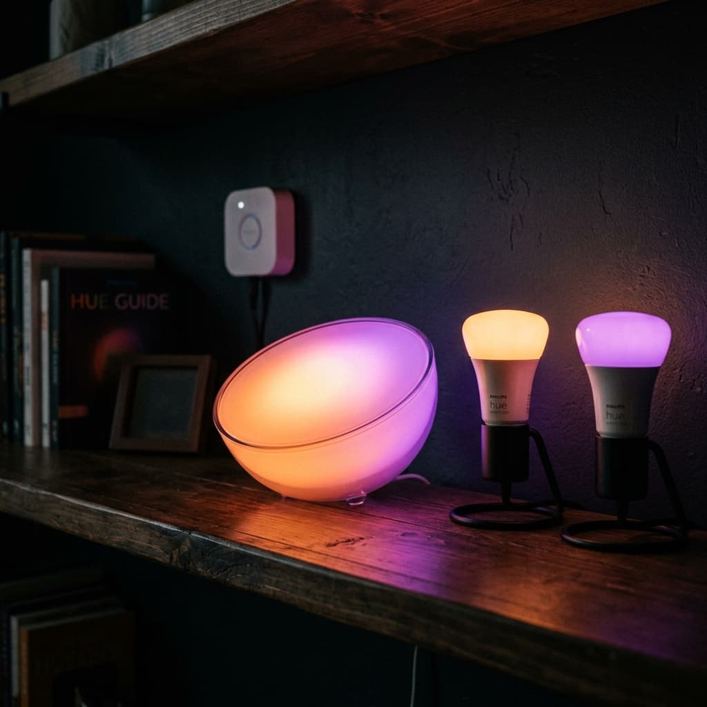 Kit de rubans et ampoules connectées Govee et Philips Hue